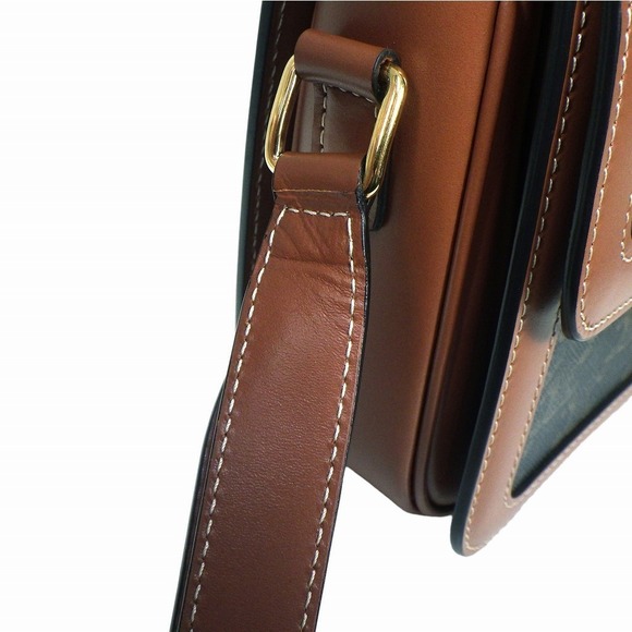 Celine Classic Triomphe Bag Canvas Tan - Picture 6 of 16